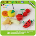 Sweet Fruit Eraser Mini diseño lindo para los niños